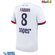 Paris Saint-Germain Fabian Ruiz #8 Gostujuci Dres 2025-26 Kratak Rukav